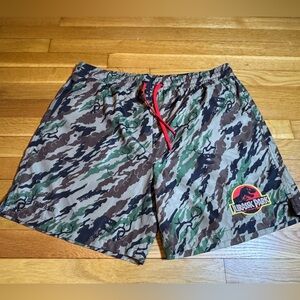 Shoe Palace x Jurassic Park Camo Shorts